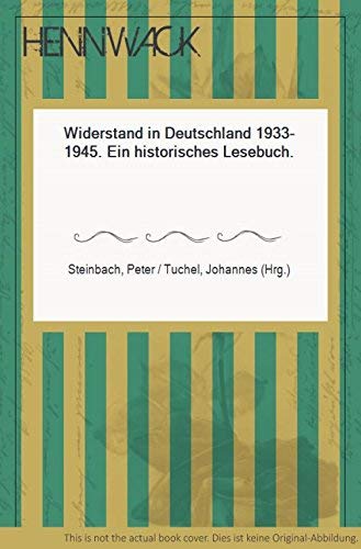 Beispielbild fr Widerstand in Deutschland 1933 - 1945 zum Verkauf von medimops