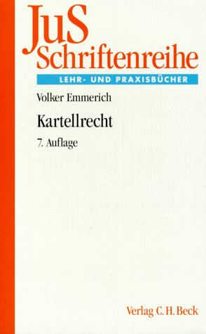 Kartellrecht - Emmerich, Volker