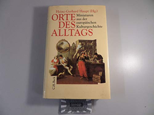 Stock image for Ort des Alltags. Miniaturen aus der europischen Kulturgeschichte for sale by medimops