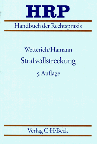 Beispielbild fr Strafvollstreckung zum Verkauf von Buchpark