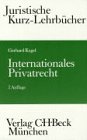 9783406385001: Juristische Kurz-Lehrbcher Internationales Privatrecht : ein Studienbuch