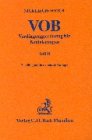 9783406387012: Verdingungsordnung fr Bauleistungen: Teil B - Nicklisch, Fritz