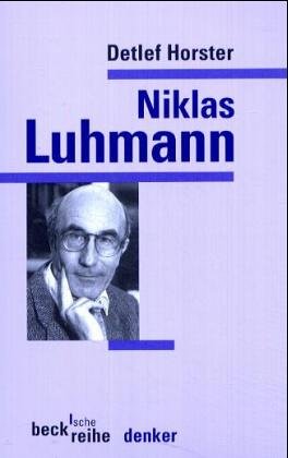 Beispielbild fr Niklas Luhmann zum Verkauf von Antiquariat Walter Nowak