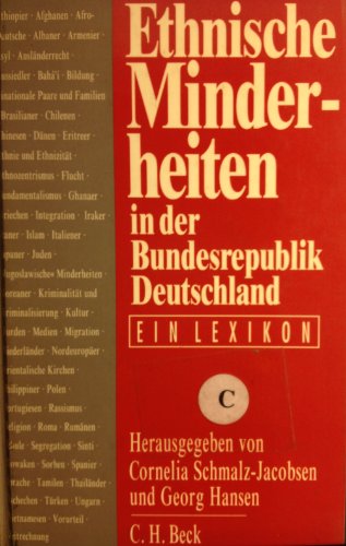 Ethnische Minderheiten in Der Bundesrepublik Deutschland: Ein Lexikon - Schmalz-Jacobsen, C. and Hansen, G. (eds)