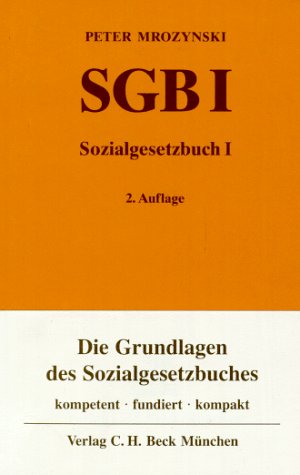 9783406396878: Sozialgesetzbuch, allgemeiner Teil: (SGB I) : Kommentar