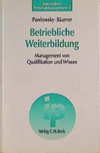 Imagen de archivo de Betriebliche Weiterbildung a la venta por medimops