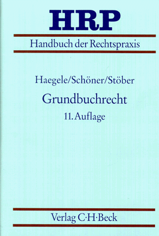 9783406412394: Grundbuchrecht