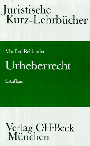 Stock image for Urheberrecht Ein Studienbuch for sale by Buchpark