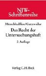 Beispielbild fr NJW-Schriftenreihe (Schriftenreihe der Neuen Juristischen Wochenschrift), H.30, Das Recht der Untersuchungshaft zum Verkauf von Buchmarie