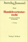 Handelsvertreterrecht: [Paragraphen] 84-92 c, 54, 55 HGB mit Materialien (Beck'sche Kurz-Kommentare) (German Edition) (9783406419249) by Hopt, Klaus J