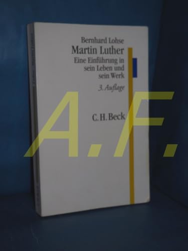 Immagine stock per Martin Luther: Eine Einf�hrung in sein Leben und sein Werk