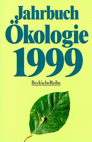 Beispielbild fr Jahrbuch kologie 1999. zum Verkauf von medimops