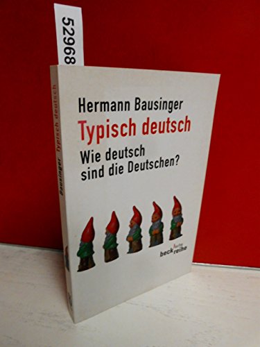 Imagen de archivo de Typisch deutsch a la venta por Antiquariat Walter Nowak