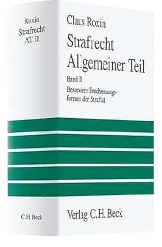 Beispielbild fr Strafrecht, Allgemeiner Teil. Bd. 2: Besondere Erscheinungsformen der Straftat zum Verkauf von medimops