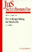 JuS-Schriftenreihe, H.97, Die AnfÃ¤ngerÃ¼bung im Strafrecht (9783406444937) by Tiedemann, Klaus