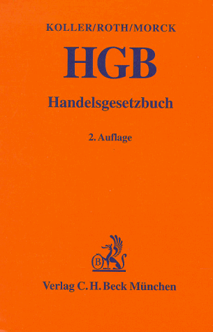 Beispielbild fr Handelsgesetzbuch ( HGB). Kommentar zum Verkauf von medimops