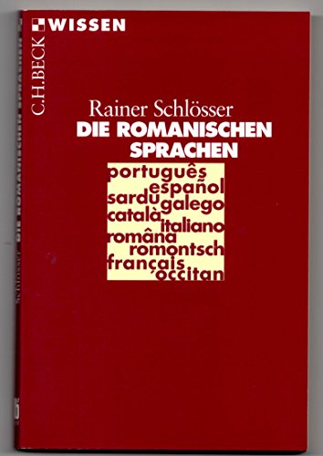 Die Romanischen Sprachen - Schlösser, Rainer