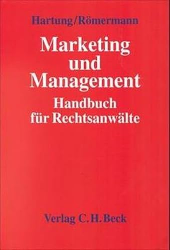 9783406450228: Marketing und Management: Handbuch fr Rechtsanwlte
