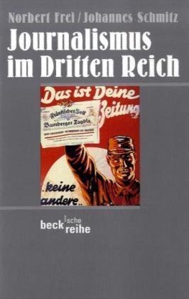 Imagen de archivo de Journalismus im Dritten Reich. a la venta por Henry Hollander, Bookseller