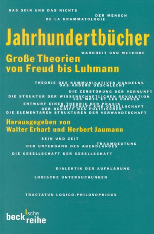 Imagen de archivo de Jahrhundertbcher. Groe Theorien von Freud bis Luhmann. a la venta por medimops