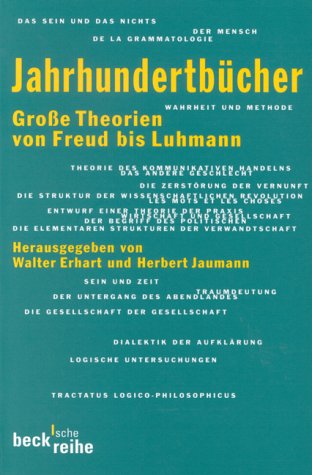 Stock image for Jahrhundertbcher. Groe Theorien von Freud bis Luhmann. for sale by medimops