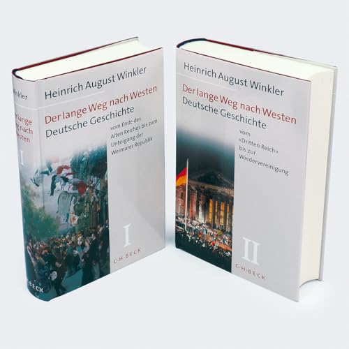 Der lange Weg nach Westen Gesamtwerk : In 2 Bänden. Ausgezeichnet mit dem Preis 'Das politische Buch' 2001 der Friedrich-Ebert-Stiftung und dem Friedrich-Schiedel-Literaturpreis 2002 - Heinrich August Winkler