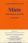 Stock image for Miete - BGB-Mietrecht und MHG for sale by Versandantiquariat Manuel Weiner