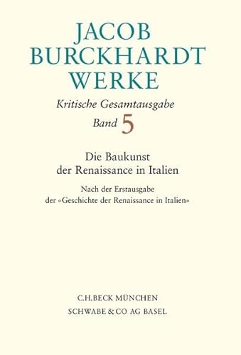 9783406467622: Die Baukunst der Renaissance in Italien.