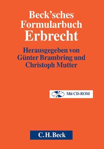 Stock image for Beck'sches Formularbuch Erbrecht for sale by medimops