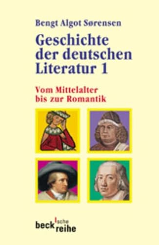 Geschichte der deutschen Literatur 1: Vom Mittelalter bis zur Romantik: BD I - Unknown Author