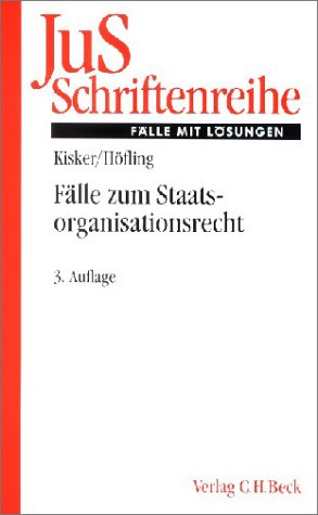 Stock image for JuS-Schriftenreihe, H.92, Flle zum Staatsorganisationsrecht for sale by medimops