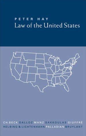 Stock image for Law of the United States an Overview for sale by Ammareal