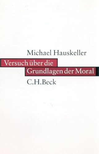 Stock image for Versuch ber die Grundlagen der Moral for sale by medimops