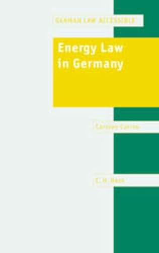 9783406480614: Energy Law in Germany