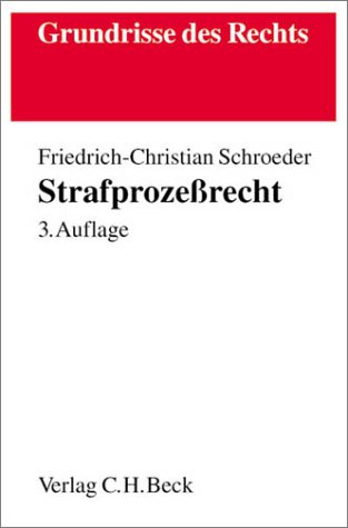 Stock image for Strafprozessrecht for sale by medimops