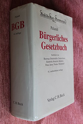 Stock image for Brgerliches Gesetzbuch. for sale by Versandantiquariat Boller