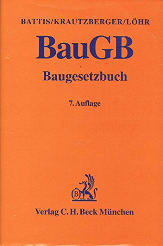 Beispielbild fr Baugesetzbuch : BauGB. 8. Aufl. zum Verkauf von Wissenschaftliches Antiquariat Kln Dr. Sebastian Peters UG