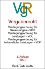 Stock image for Vergaberecht. ( VgR). Sonderausgabe. for sale by medimops