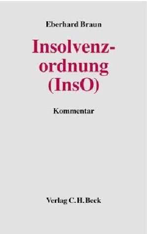 Stock image for Insolvenzordnung (InsO), Kommentar for sale by medimops