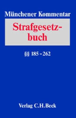 Stock image for Mnchener Kommentar zum Strafgesetzbuch Bd. 3:  185-262 StGB for sale by medimops