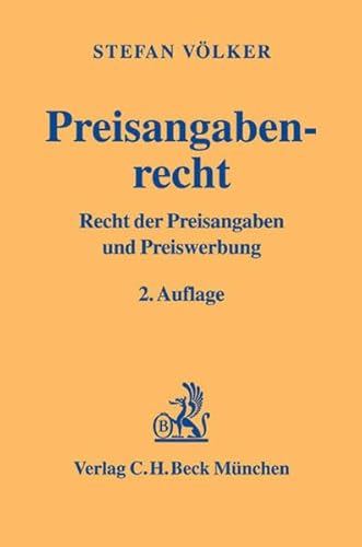 9783406491306: Voelker, S: Preisangabenrecht