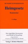 Heimgesetz ( HeimG). (9783406491535) by Kunz, Eduard; Butz, Manfred; Wiedemann, Edgar