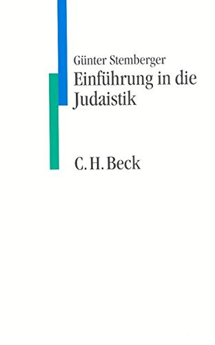 Einführung in die Judaistik - Günter Stemberger