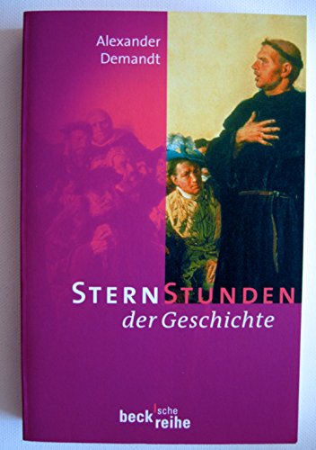 Imagen de archivo de Sternstunden der Geschichte a la venta por medimops