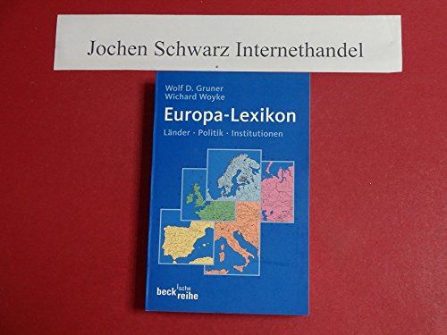 Beispielbild fr Europa-Lexikon. zum Verkauf von Ammareal