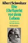 Imagen de archivo de Die Ehrfurcht Vor Dem Leben. Grundtexte Aus Fnf Jahrzehnten. a la venta por Hamelyn