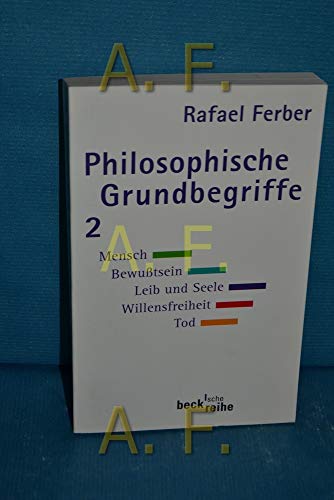 Beispielbild fr Philosophische Grundbegriffe 2 zum Verkauf von medimops