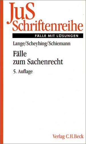 Stock image for Flle zum Sachenrecht for sale by medimops