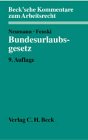 Beispielbild fr Bundesurlaubsgesetz nebst allen anderen Urlaubsbestimmungen des Bundes und der Lnder. Der umfassende Kommentar zum Urlaubsrecht zum Verkauf von medimops