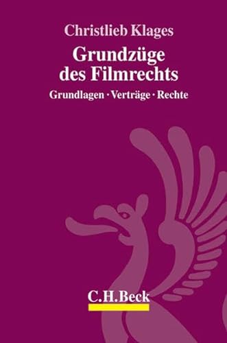 Stock image for Grundzge des Filmrechts. Grundlagen, Vertrge, Rechte for sale by medimops